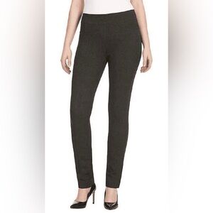 Hilary Radley Women's Narrow Leg Stretch Pull-on Slim Fit Ponte Pant Size M